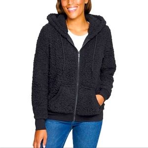 Cozy Sherpa Zip Up Jacket